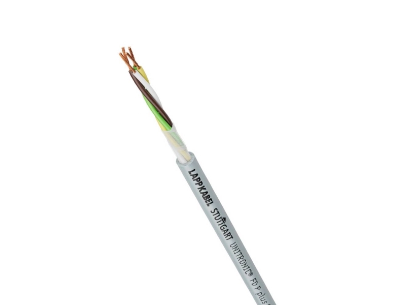 LAPP 28669-100 Slæbekædekabel UNITRONIC® FD P PLUS 4 x 0.34 mm² Grå 100 m