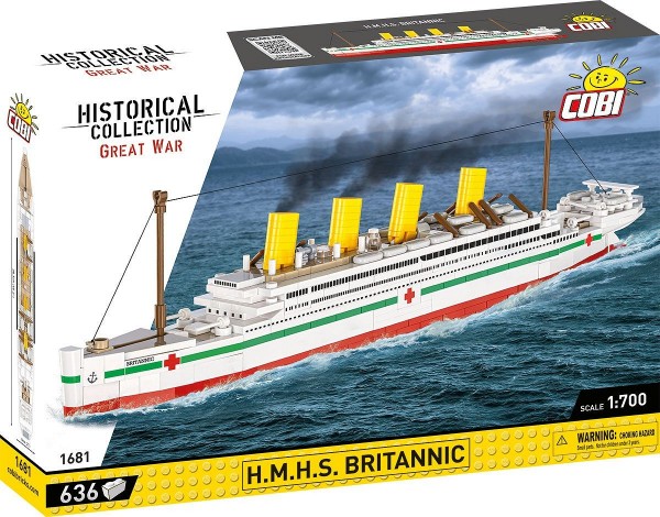 Cobi Blocks H.M.H.S. Britannic 636 blocks