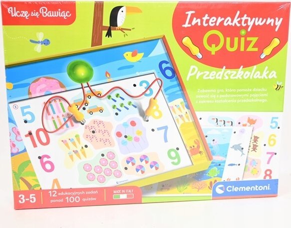 Clementoni Cle Interaktiv Quiz Ny 50940