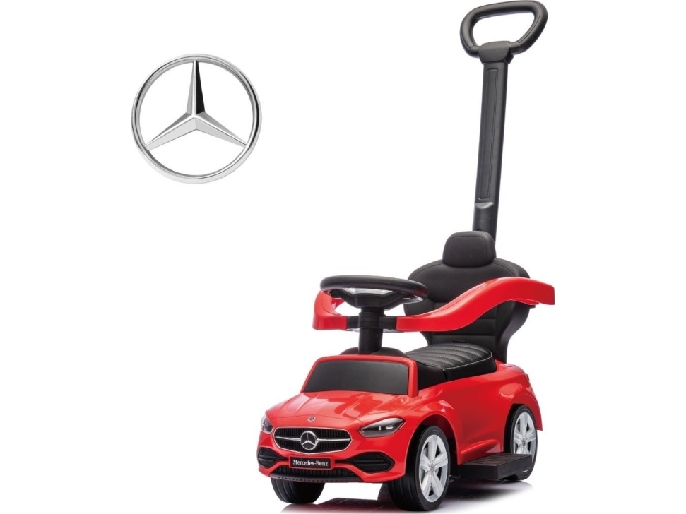 Milly Mally Milly Mally Køretøj Med Håndtag Mercedes Klasse Deluxe Rød