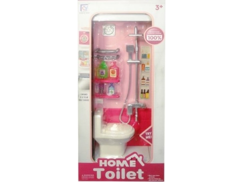 Svensk tilbehør til dukkebadeværelsesmøbler Q9915 93066