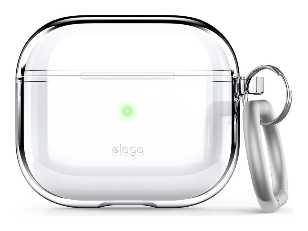 elago - Fodral laddningsfodral för trådlösa öronsnäckor - harts - transparent - för Apple AirPods (3:e generationen) | TV, Ljud & Bild - Hörlurar & Mikrofoner - Tillbehör | GameStuff