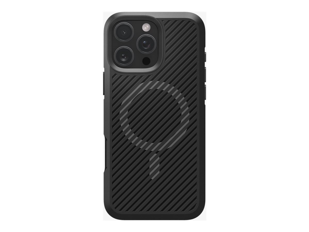 Spigen Core Armor MagFit - Bagsidecover til mobiltelefon - termoplastisk polyuretan (TPU) - mat sort - for Apple iPhone 16 Pro