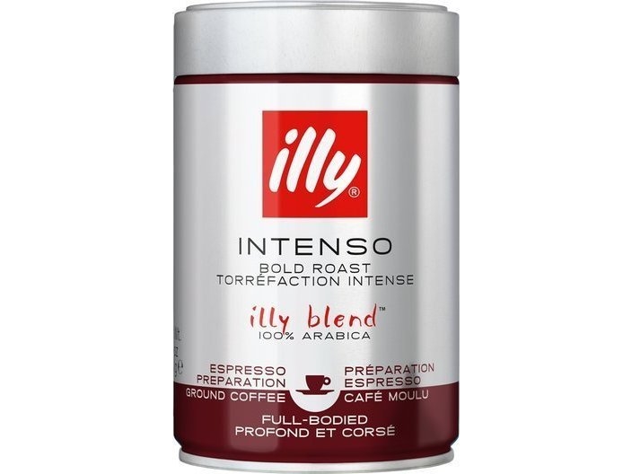 Illy Espresso, 250 G, Dunkle Röstung, Espresso, Kanne
