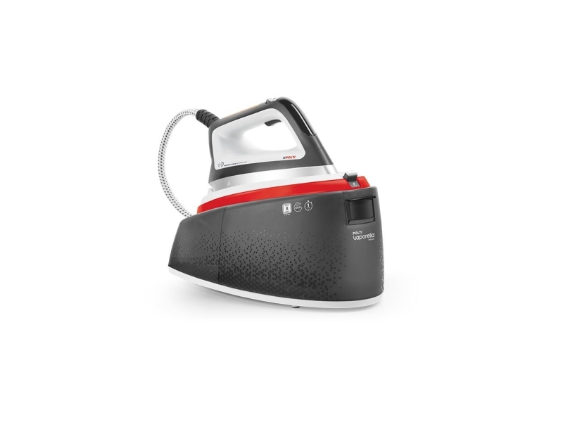 Polti VI50.50, 2200 W, 600 g/min, Alumiininen pohjalevy, 8 bar, 2 L, Musta, Punainen, Valkoinen