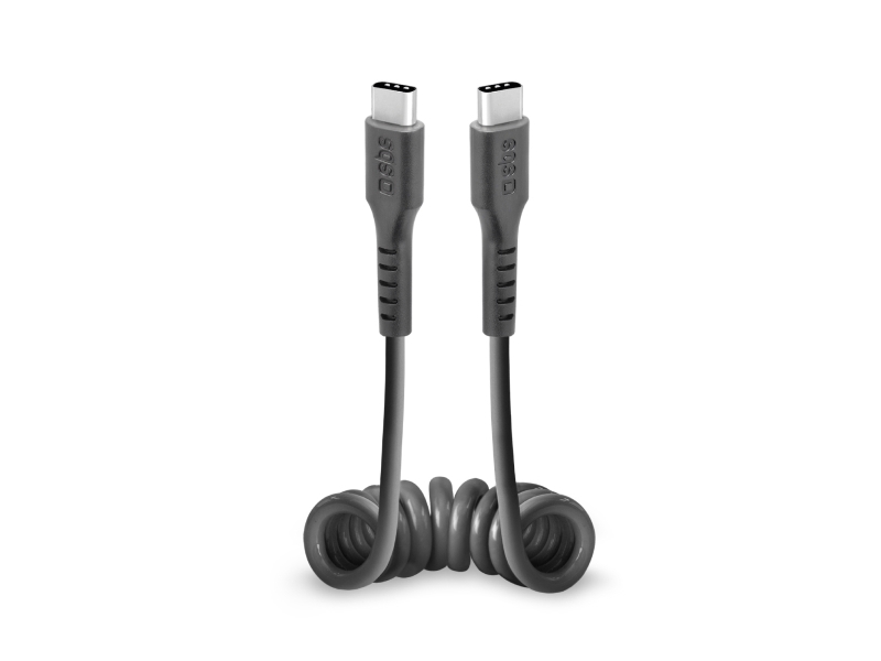 Sbs Tecabletypccsk, 0,5 M, Usb C, Usb C, Sort