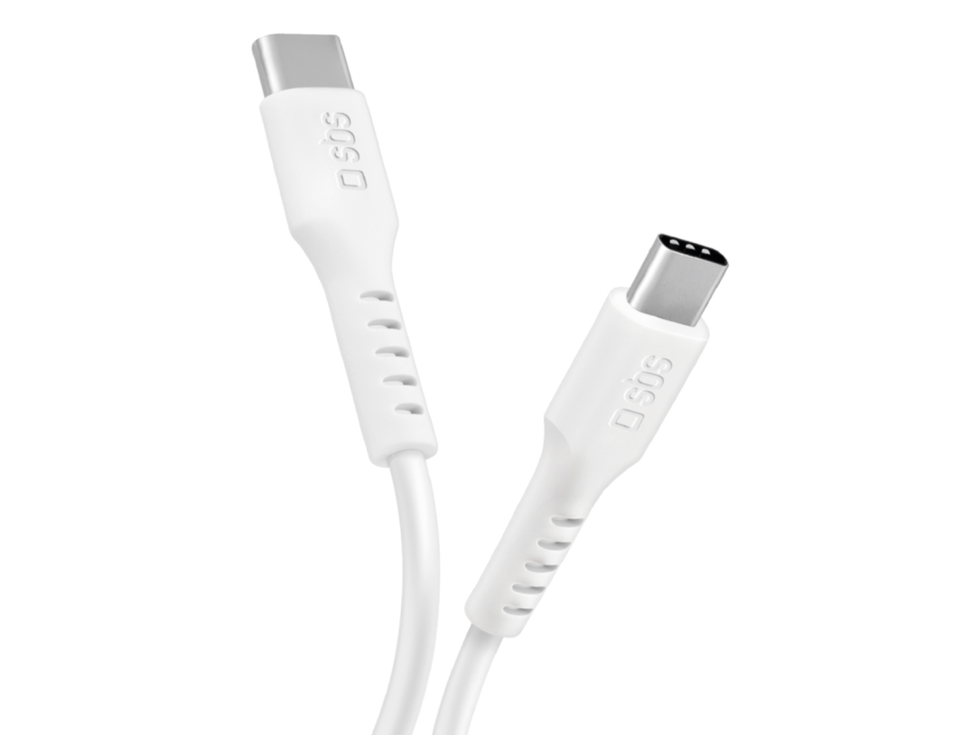 Sbs Tecabletcc10w, 1 M, Usb C, Usb C, Usb 2.0, 0,48 Gbit/Sek., Hvid
