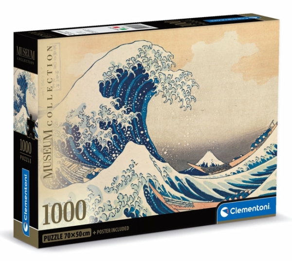 Puslespil Museum La Grande Onda Di Hokusa, 1000 Brikker