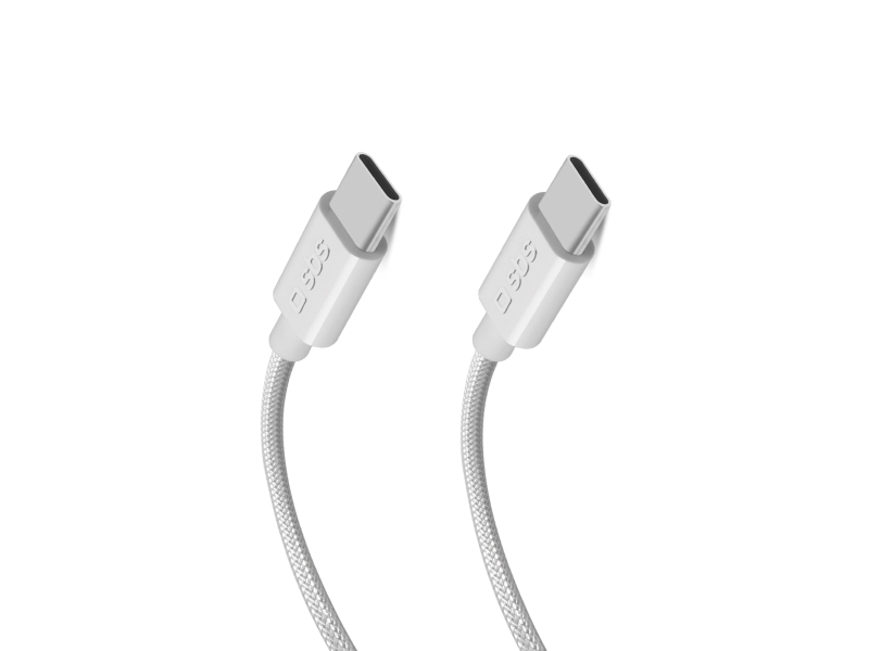 Sbs Tecabletissue2g, 2 M, Usb C, Usb C, Grau