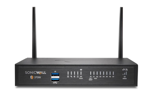 Sonicwall Tz370, 3 Gbit/S, 3 Gbit/S, 1500 Mbit/S, 1000 Mbit/S, 57,42 Btu/H, Kabelgebunden
