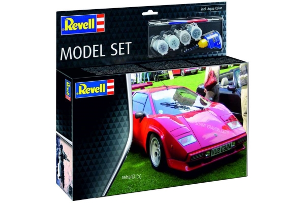 Model Set Lamborghini Countach Lp500s 1:24
