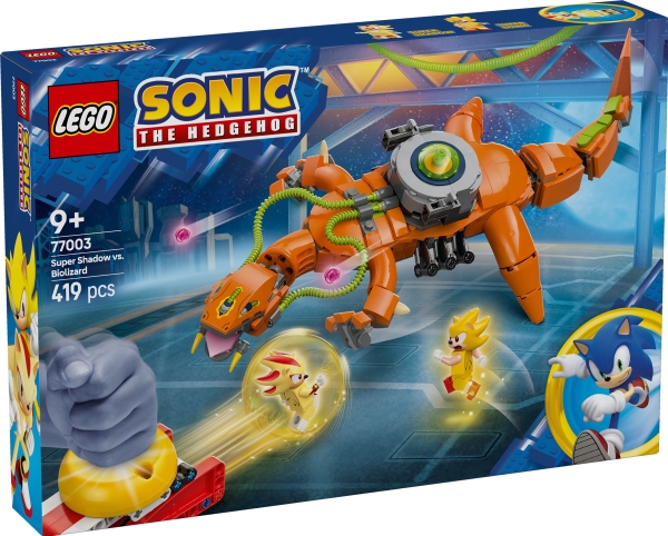 Lego Sonic The Hedgehog 77003 Super Shadow Vs. Biolizard
