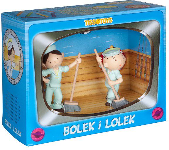 Tissotoys figursæt med sømanden Bolek og Lolek - 21007-08