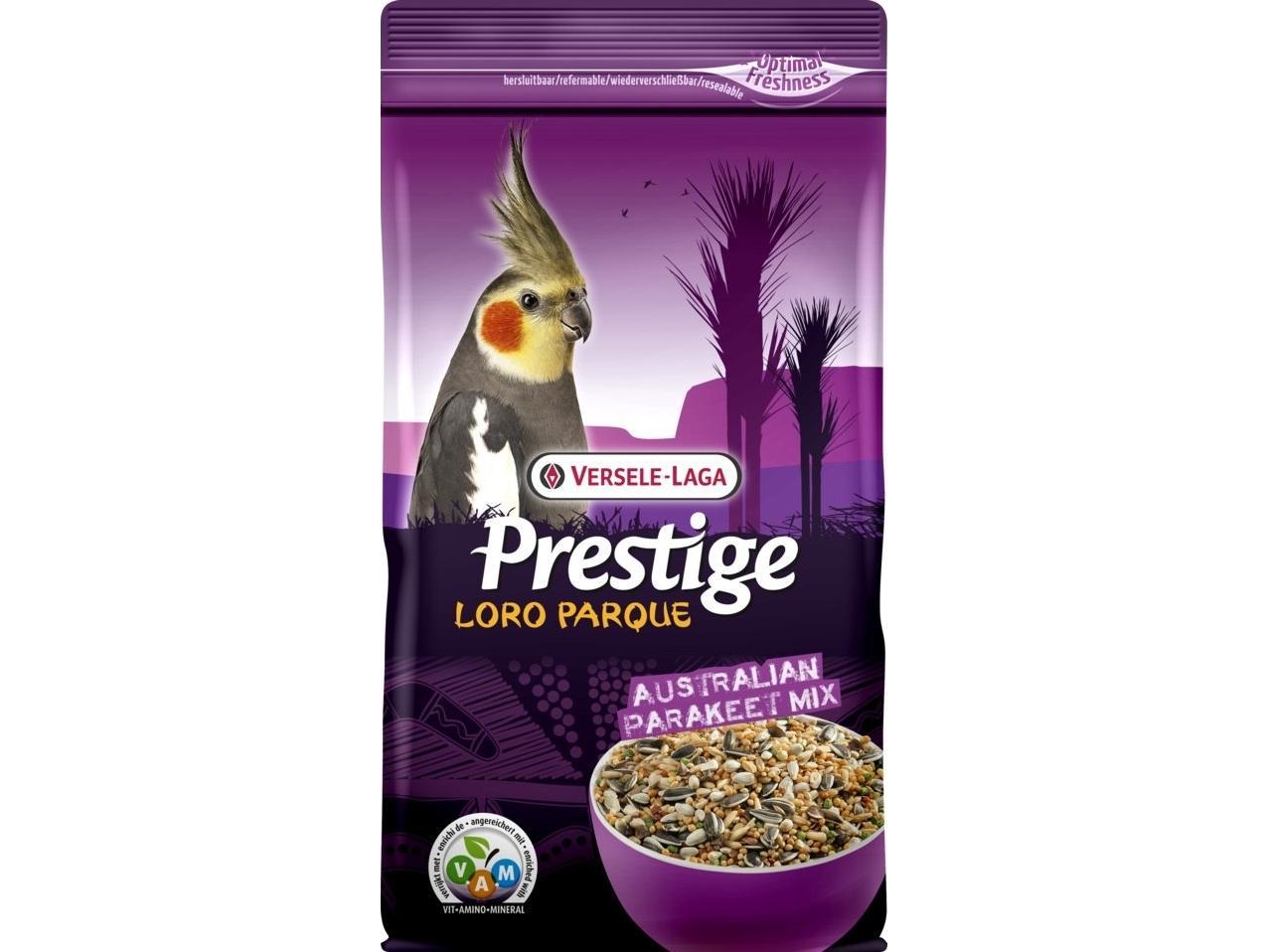Produktfoto för Versele-Laga Prestige Loro Parque Australian Parakeet Mix (2,5 kg)