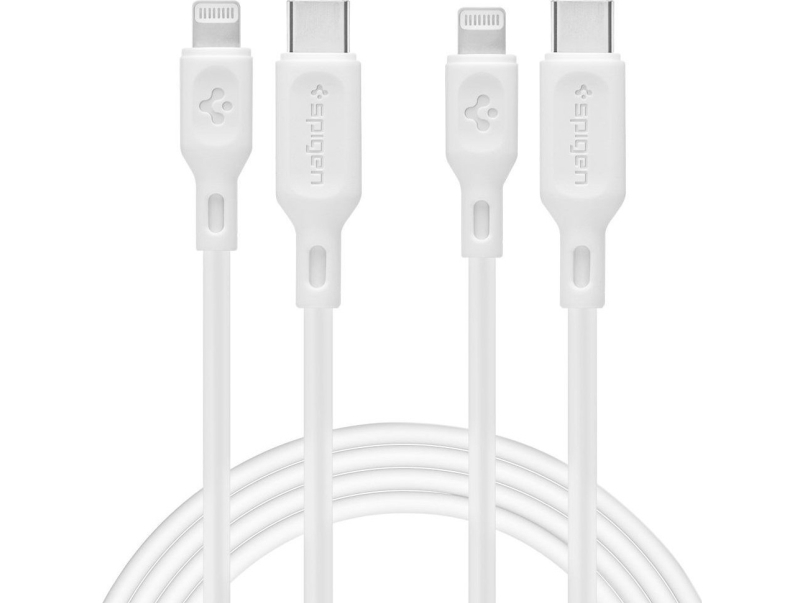 Spigen 000ca26356 1 M Lightning Usb C Hanstik Hanstik Hvid