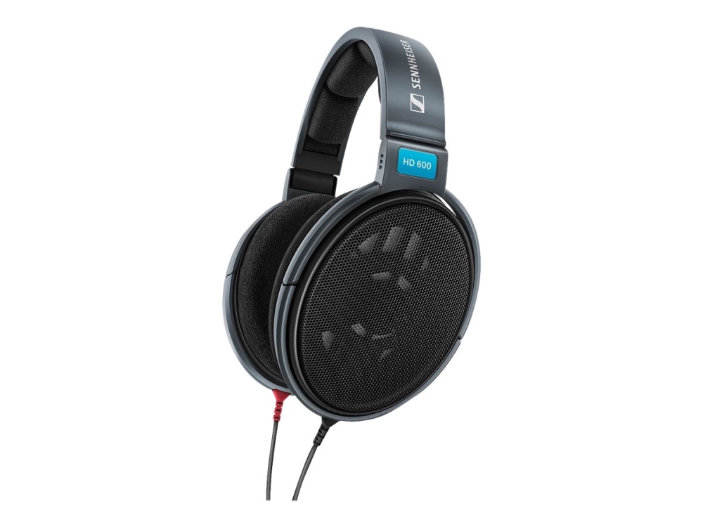 Sennheiser Hd 600 Hovedtelefoner Fuld Størrelse Kablet 3 5 Mm Jackstik Stålblå