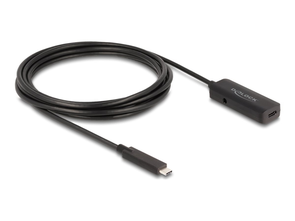 Delock 80027, 3 M, Usb C, Usb C, Usb 3.2 Gen 2 (3.1 Gen 2), 10 Gbit/S, Schwarz
