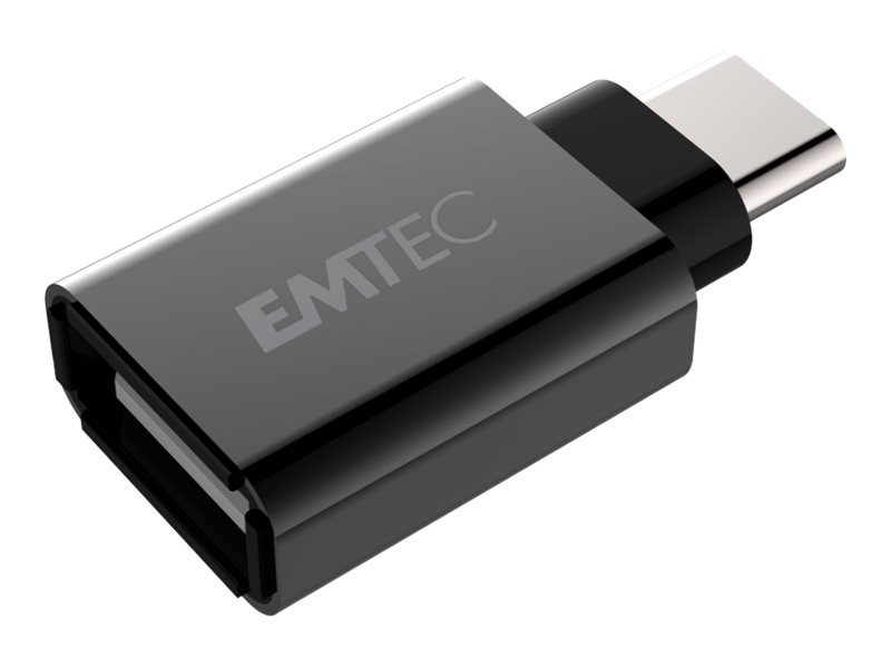 Emtec T600, Usb 3.0, Usb-C, Schwarz