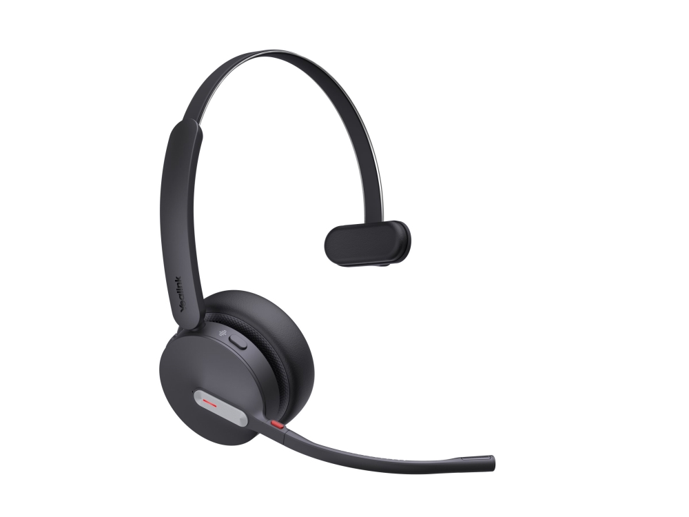 Yealink Bh70 Mono - Headset - På Øret - Bluetooth - Trådløs - Usb-A Via Bluetooth Adapter, Usb-C Via Bluetooth Adapter - Sort - Optimeret Til Uc