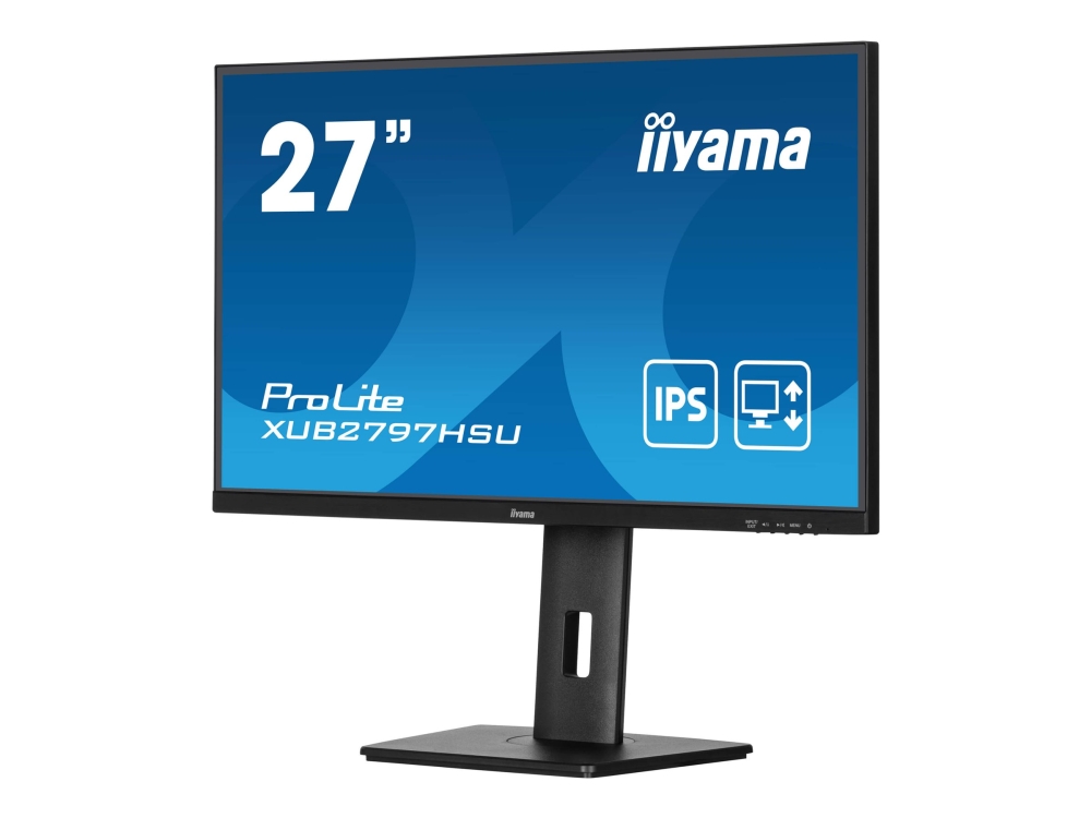 Iiyama Prolite Xub2797hsu-B2, 68,6 Cm (27"), 1920 X 1080 Pixel, Full Hd, Led, 1 Ms, Schwarz