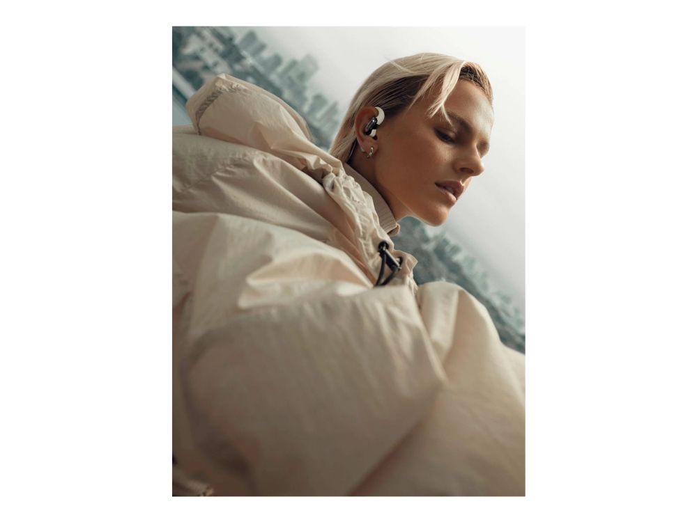 Nothing Ear (Open) - Ægte Trådløse Øretelefoner Med Mik. - Åbent Øre - Bluetooth - Aktiv Støjfjerning - Hvid