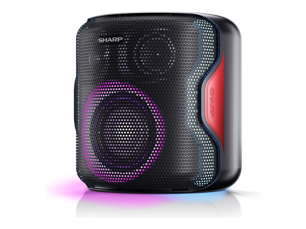 Sharp Ps-921(Bk) - Festhøjttaler - Til Transportabel Brug - 2.1-Kanal - Trådløs - Bluetooth - 65 Watt - Sort
