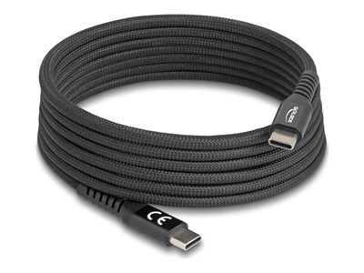 Delock 81120, 2 M, Usb C, Usb C, Usb 2.0, 0,48 Gbit/S, Schwarz