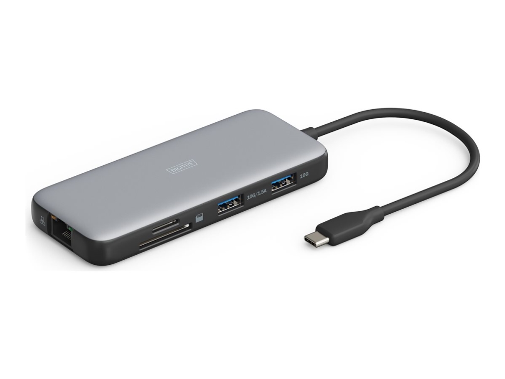 Digitus - Dockingstation - Usb-C - 2 X Hdmi - 1Gbe