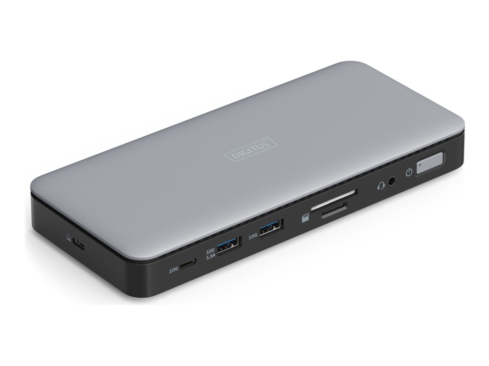 Digitus - Dockingstation - Usb-C - 2 X Hdmi, Dp - 1Gbe - 150 Watt