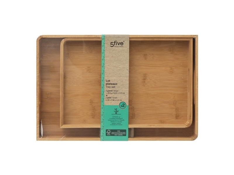 Five_S_Smart Tray-set 5five Simply Smart, 2 st | N - A | GameStuff