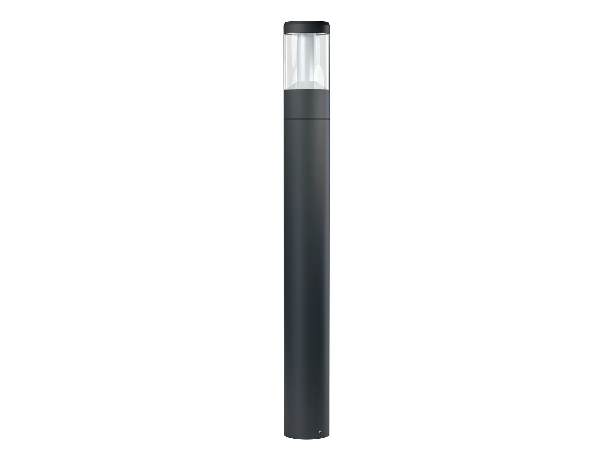 Ledvance Modern 90cm 12w Udendørs Vægbelysning Mørkegrå Aluminium Polykarbonat Pc Ip54 Facade Have Plæne I