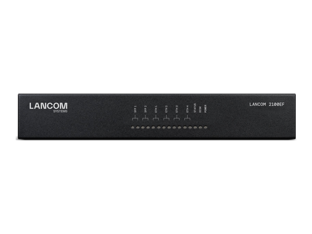 LANCOM 2100EF - SD-WAN gateway - med fiber och Ethernet - 1GbE, 2.5GbE - 1U - molnhanterad - kan monteras på skrivbord/i rack | Datortillbehör - Nätverk - Routrar & Firewalls | GameStuff