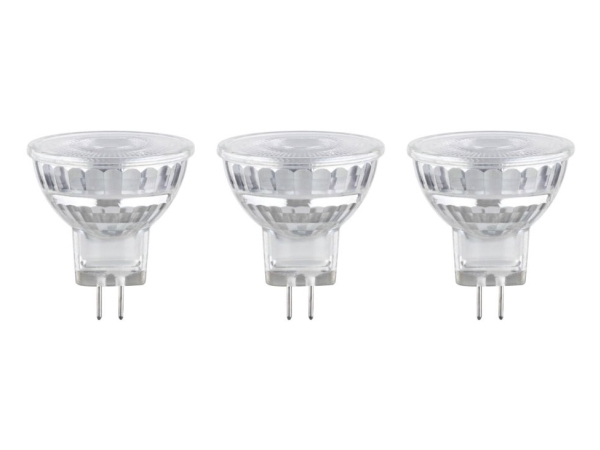 28977 LED (RGB)-lampe EEK E (A - G) GU4 Reflektor 1,8 W Varmhvid (Ø x H) 35 mm x 37 mm 3 stk.