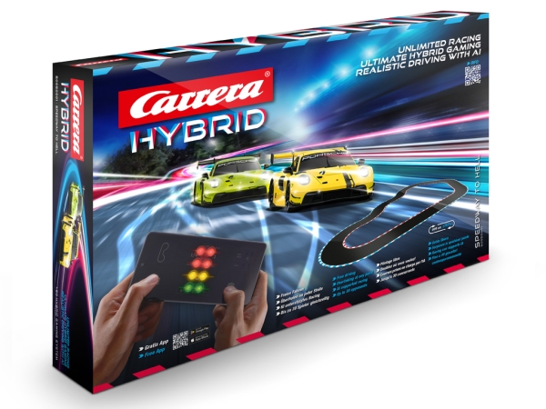 Carrera 50050001, Racingfordon och ban-set, 12 år, Svart, Blå, Gul | Leksaker - Radiostyrda leksaker - Bilbanor | GameStuff