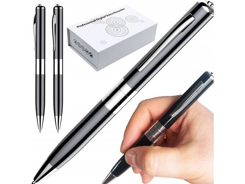 Ylellinen LONDON MINI SPYPHONE PENDRIVE 15H HQ salakuuntelun havaitsemiseen