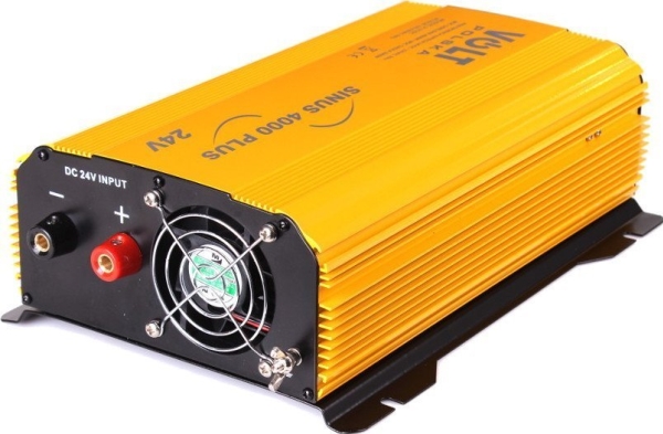 Spændingsomformer SINUS PLUS 4000 24/230V (2000/4000W) + fjernbetjening