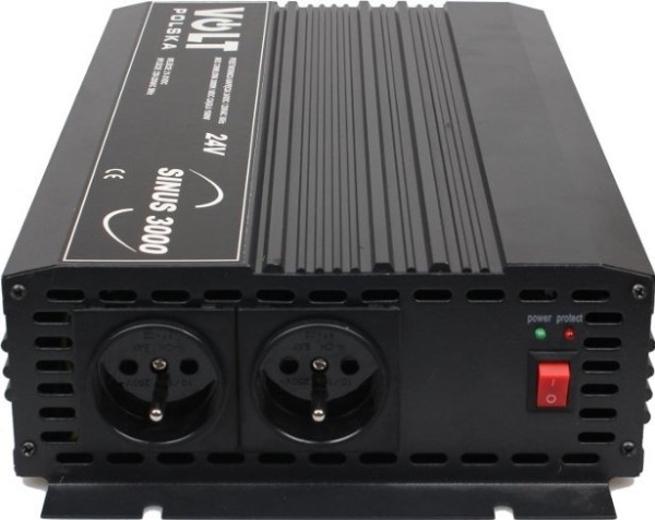 Volt Converter Przetwornica Volt Polska Sinus 3000 24v / 230v 1500/3000w