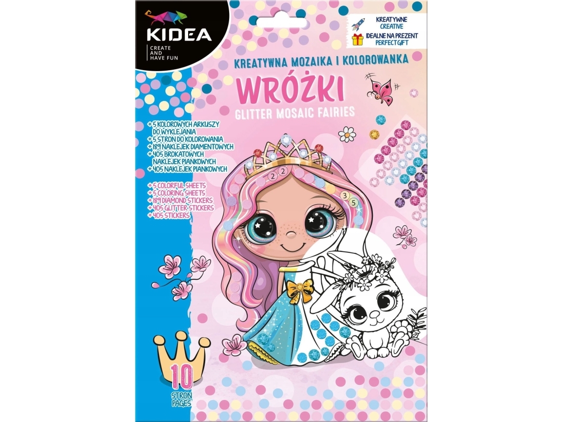 Derform Zest Kreat Mozaika Pian Wrozki Kidea Pud