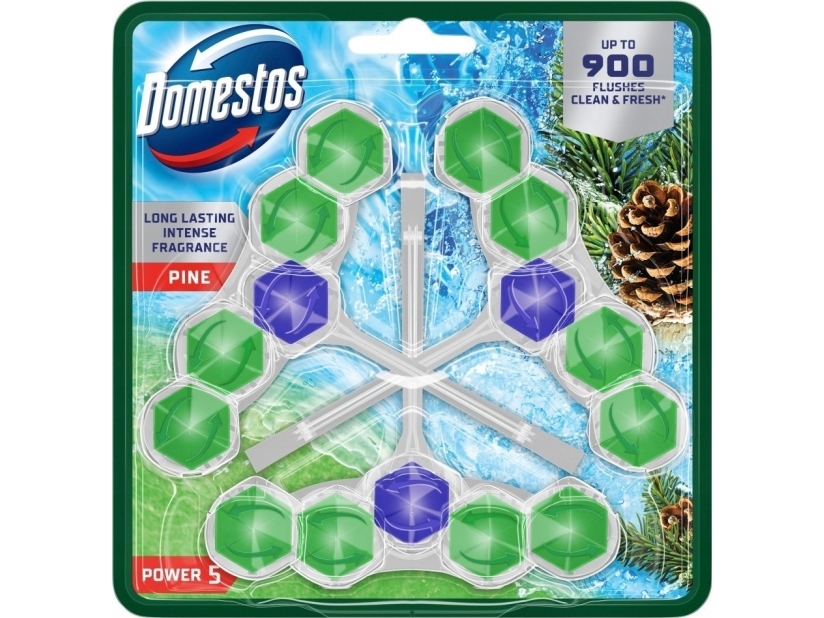 Domestos Wc-Hængelabel Power 5 50 G Pine (3)