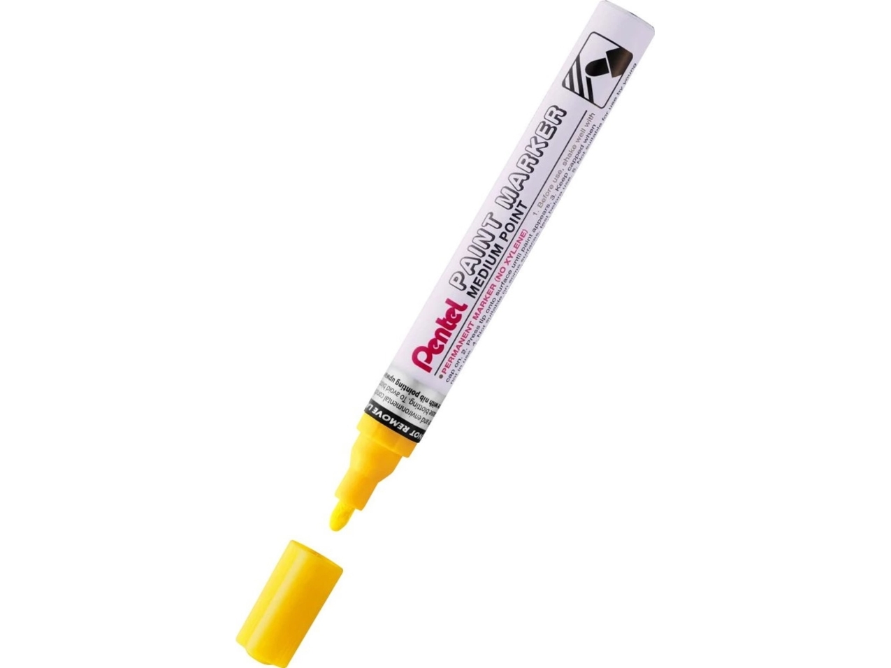 Pentel Ölmarker Mmp10 Gelb, Gelb