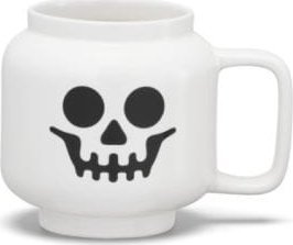 Lego Kaffeetasse Skeleton, 255 Ml, Weiß, Im Karton Aus Keramik, In Form Des Lego Minifiguren-Kopfes, - 1 Stück (40460817)