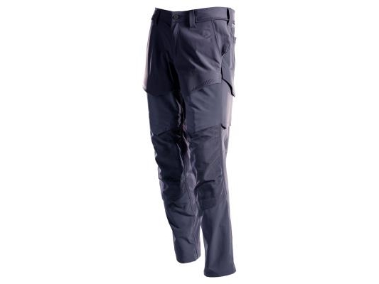 Mascot Workwear Mascot Maßgeschneiderte Hose Mit Knietaschen, Ultimate Stretch Modell 22379-311 Dark Navy 82C56