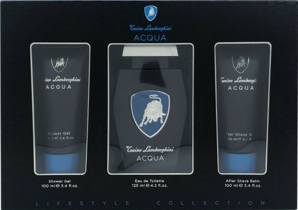 Tonino Lamborghini Acqua Edt 125 Ml + Asb 100 Ml + Sg 100 Ml (Mann)