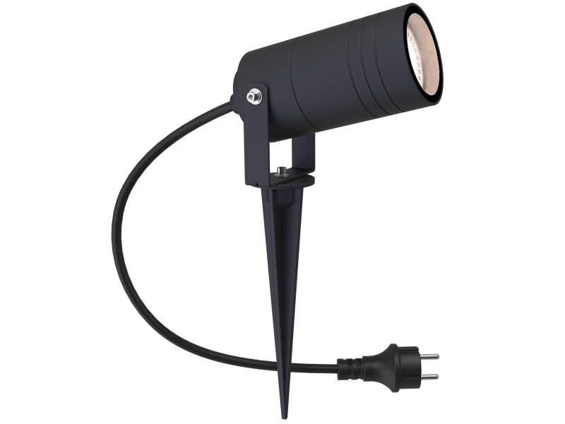 Sebastian Ground spotlight GU10 Max. 35W 230V IP65 Anthracite | Belysning - Utomhusbelysning - Väggbelysning | GameStuff