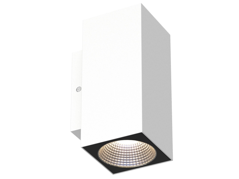 Mathias Ii Vaggarmatur Led Ip65 3000k 6w 520lm Vit