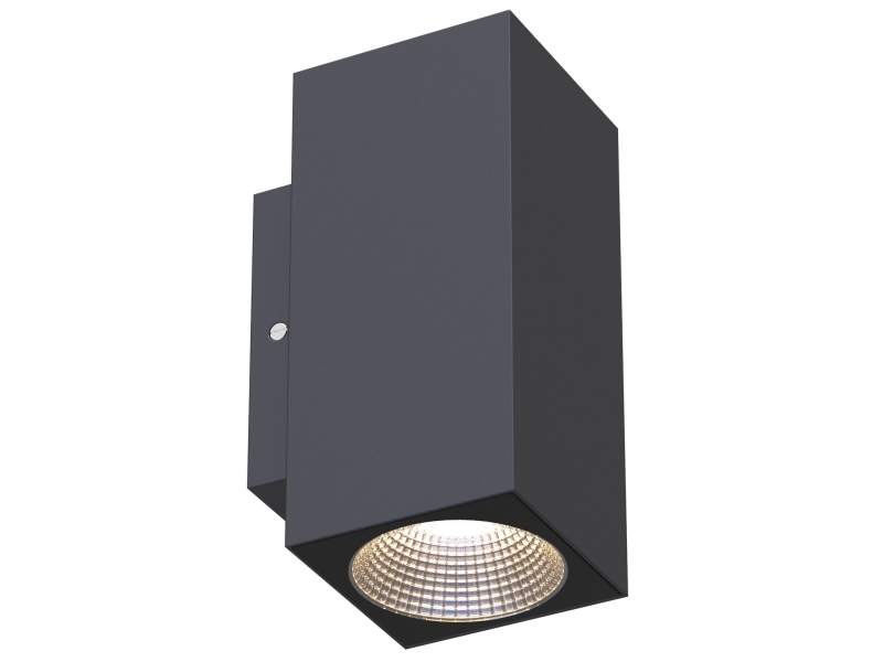 Mathias Ii Vaggarmatur Led Ip65 3000k 6w 520lm Antracit