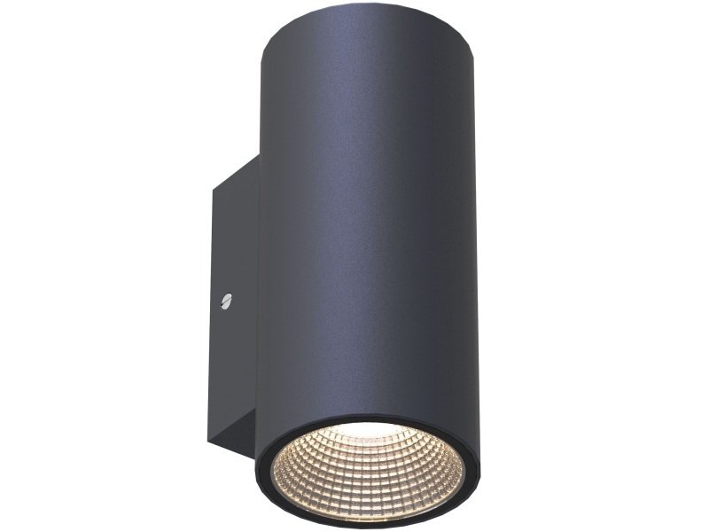 Llitt Erik II Väggarmatur LED IP65 3000K 6W 494lm Antracit