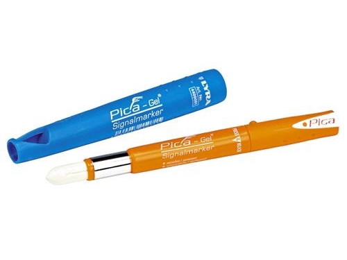 Pica Marker Pica-Gel - 1 Stück(E) - Weiß - Blau - Orange - Rund