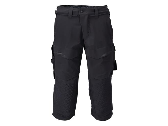 MASCOT® WORKWEAR MASCOT® CUSTOMIZED Knickers med knælommer, stretch model 22249-605 dark navy C49 | Kläder & Säkerhet - Arbetskläder - Arbetsbyxor | GameStuff