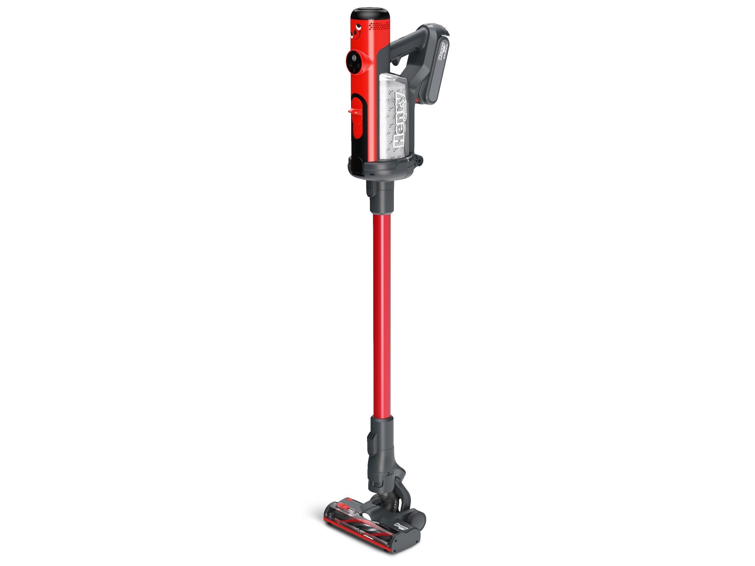 Numatic Henry Quick Hen100r Stick Vakuum Poseløs Rød 1 L Dry Filtrering